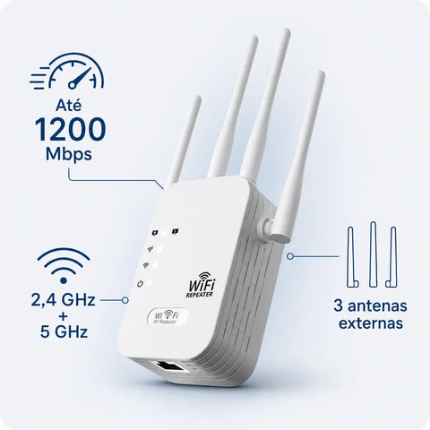 [Scale AI] benefits_list — Repetidor Wi‑Fi Dual Band 1200 Mbps