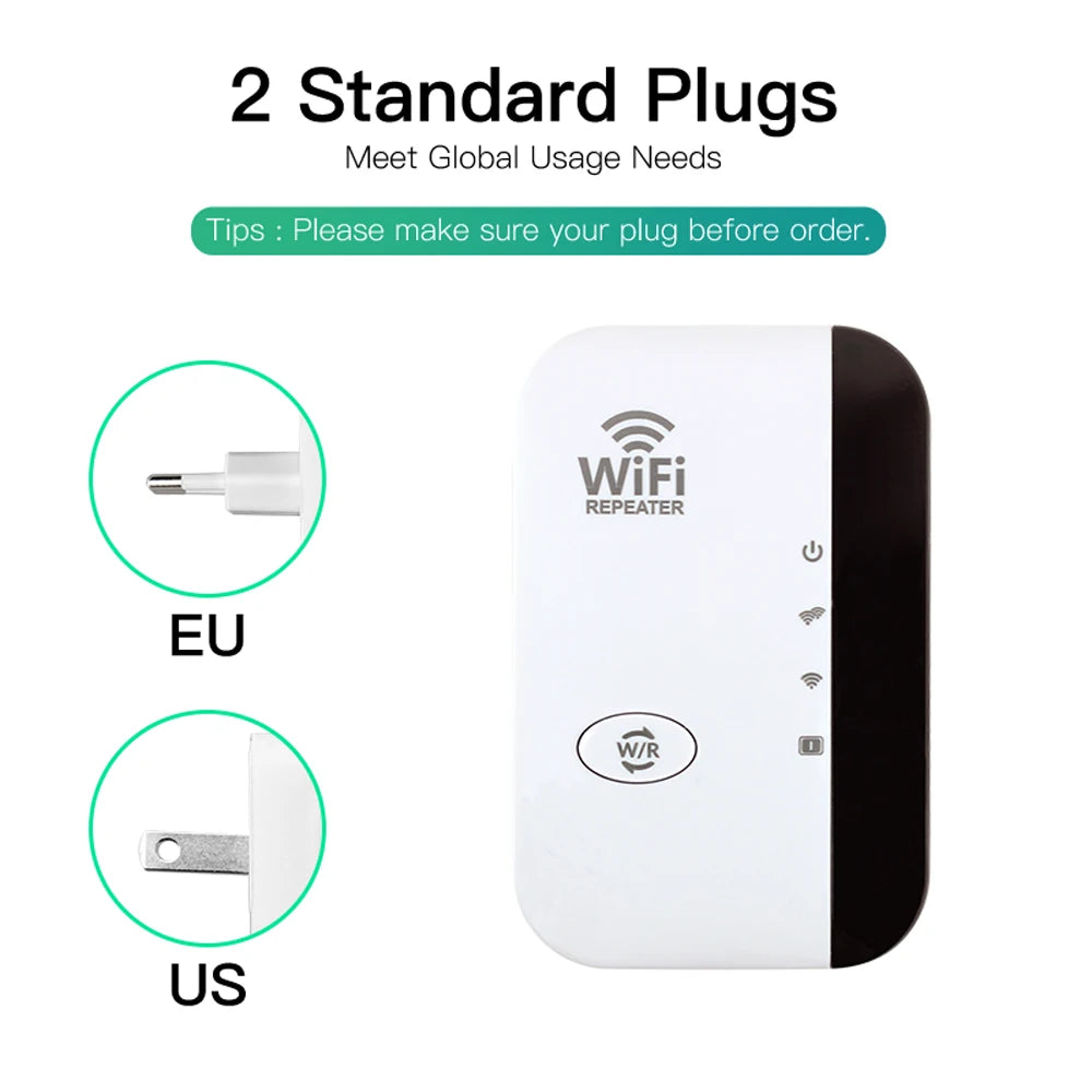 Repetidor Wi‑Fi FENVI 300 Mbps